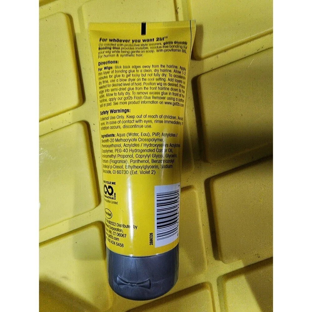 Got2b Glued Bonding Glue 6Oz Clear Hair Styling Agent For Lace Wigs